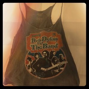 Bob Dylan & the band tank